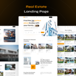 Real Estate Website UI Design & Dev